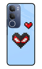 Peter Heart Vivo Y29 5G Glass Case