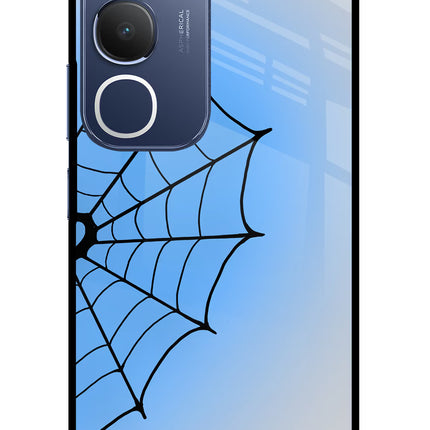 Blue Web Vivo Y29 5G Glass Case