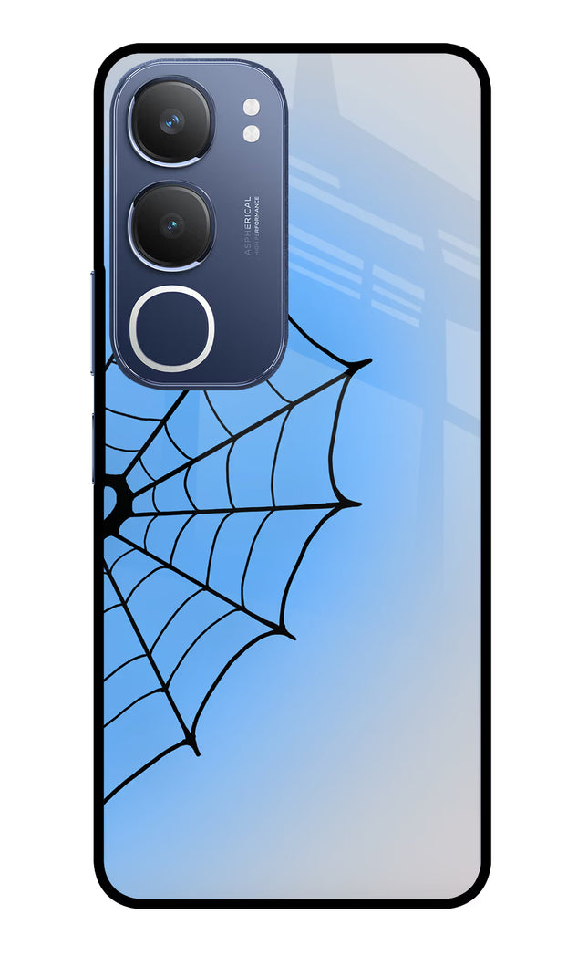 Blue Web Vivo Y29 5G Glass Case