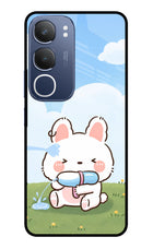 Bunny Treat Vivo Y29 5G Glass Case