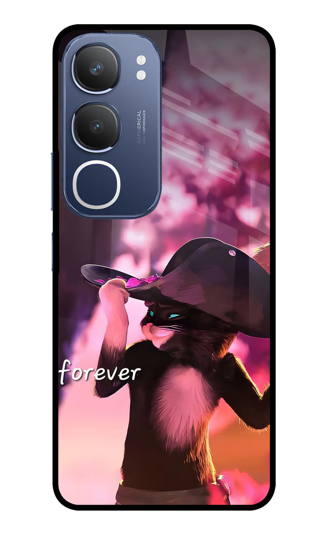 Forever Cat Vivo Y29 5G Glass Case