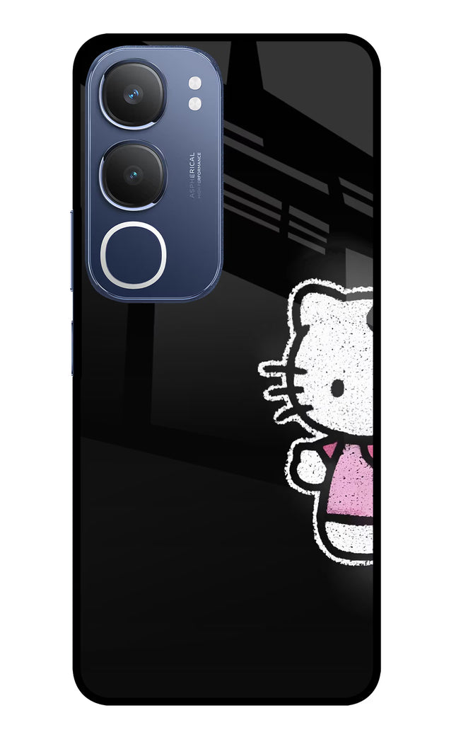 Kitty Charm Vivo Y29 5G Glass Case