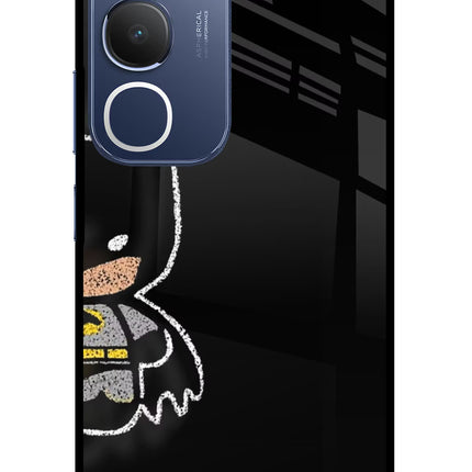 Bat Kitty Vivo Y29 5G Glass Case