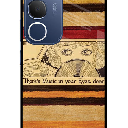 Vinyl Stripes Vivo Y29 5G Glass Case