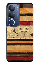 Vinyl Stripes Vivo Y29 5G Glass Case