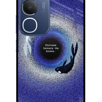 Dark Koi Vivo Y29 5G Glass Case