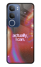 Pink Aura Vivo Y29 5G Glass Case