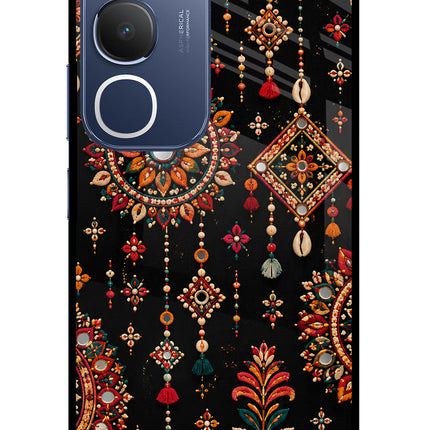 Boho Noir Vivo Y29 5G Glass Case