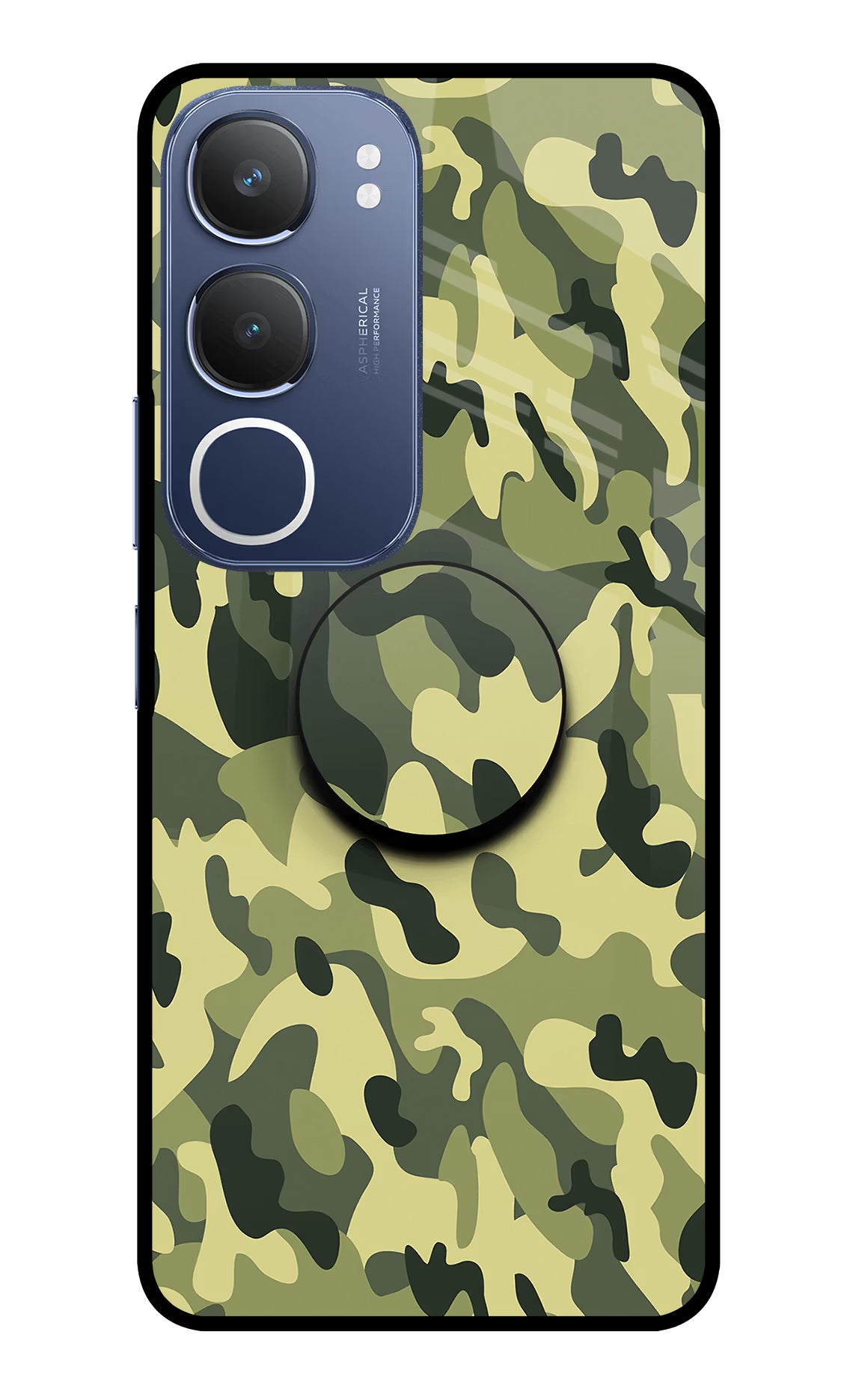 Camouflage Vivo Y29 5G Pop Case by Casekaro