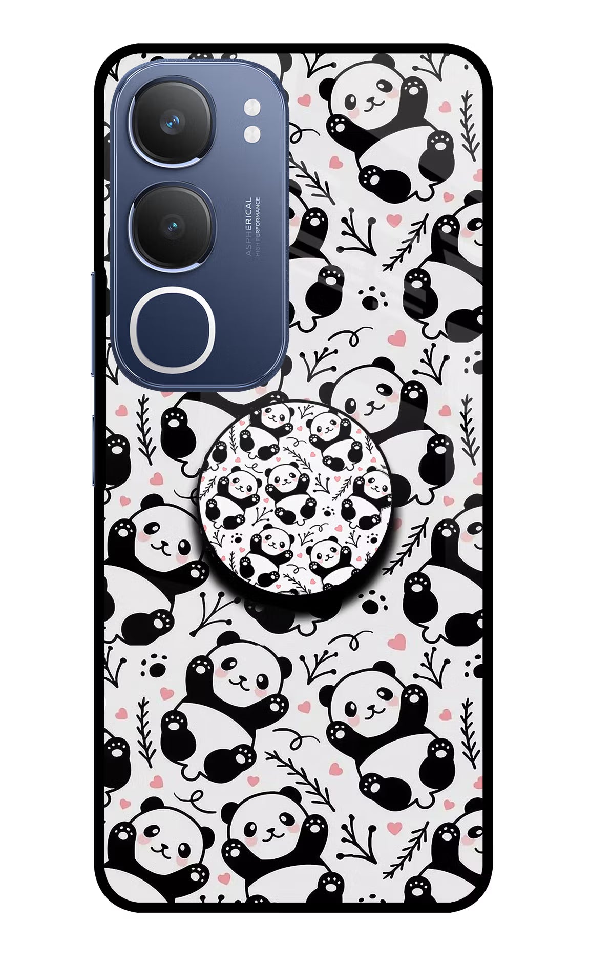 Cute Panda Vivo Y29 5G Pop Case by Casekaro