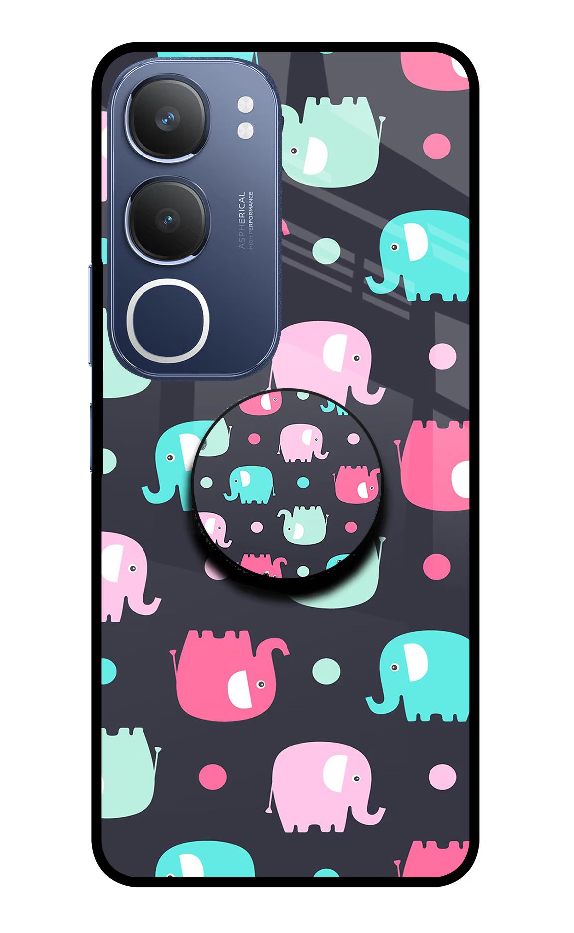 Baby Elephants Vivo Y29 5G Pop Case by Casekaro