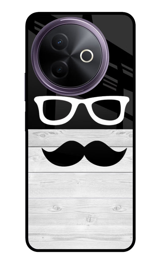 Mustache Vivo Y39 5G Glass Case