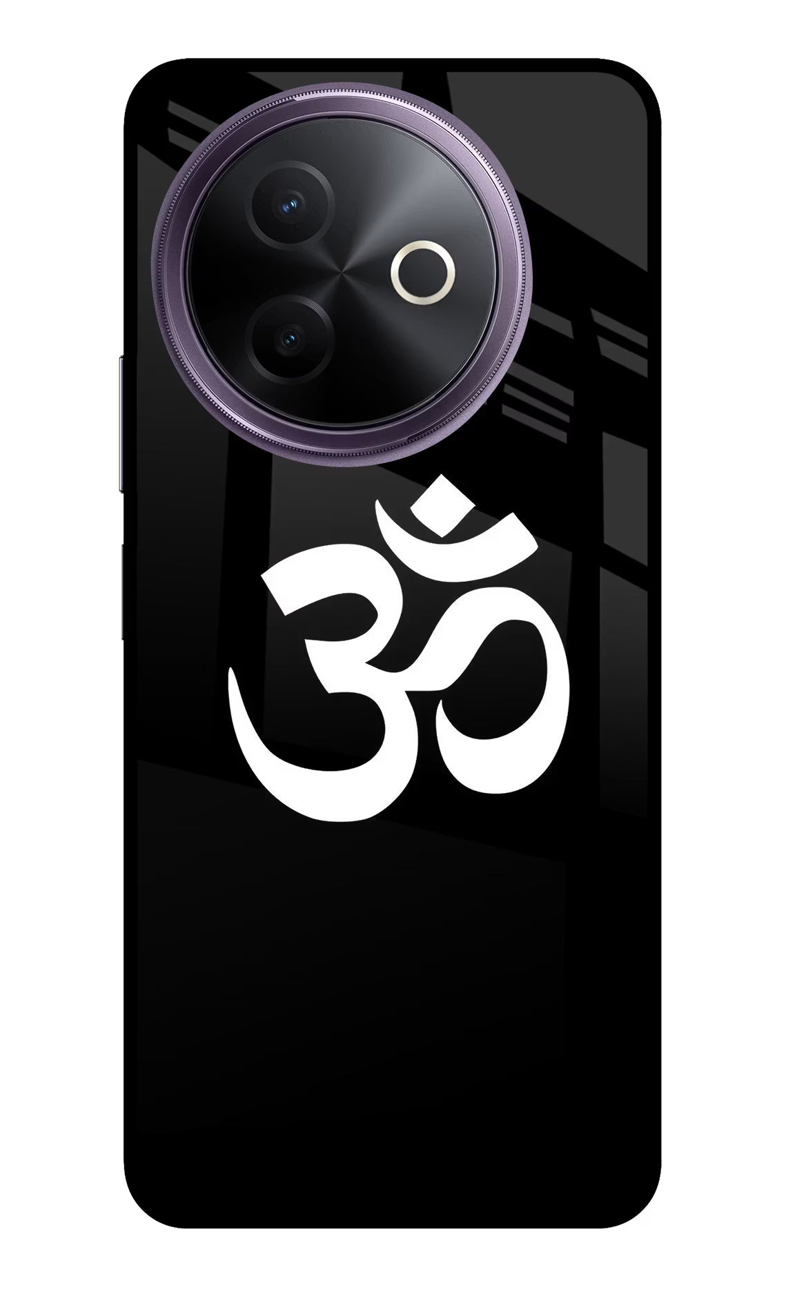 Om Vivo Y39 5G Glass Case Back Cover by Casekaro