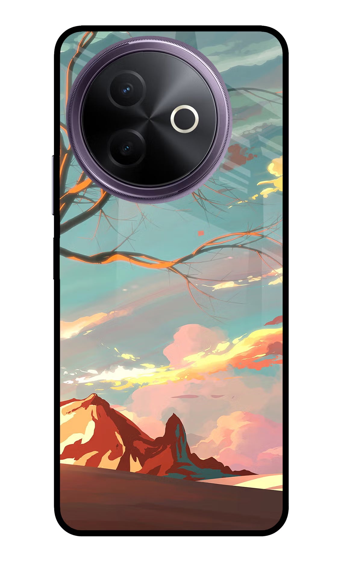 Scenery Vivo Y39 5G Glass Case