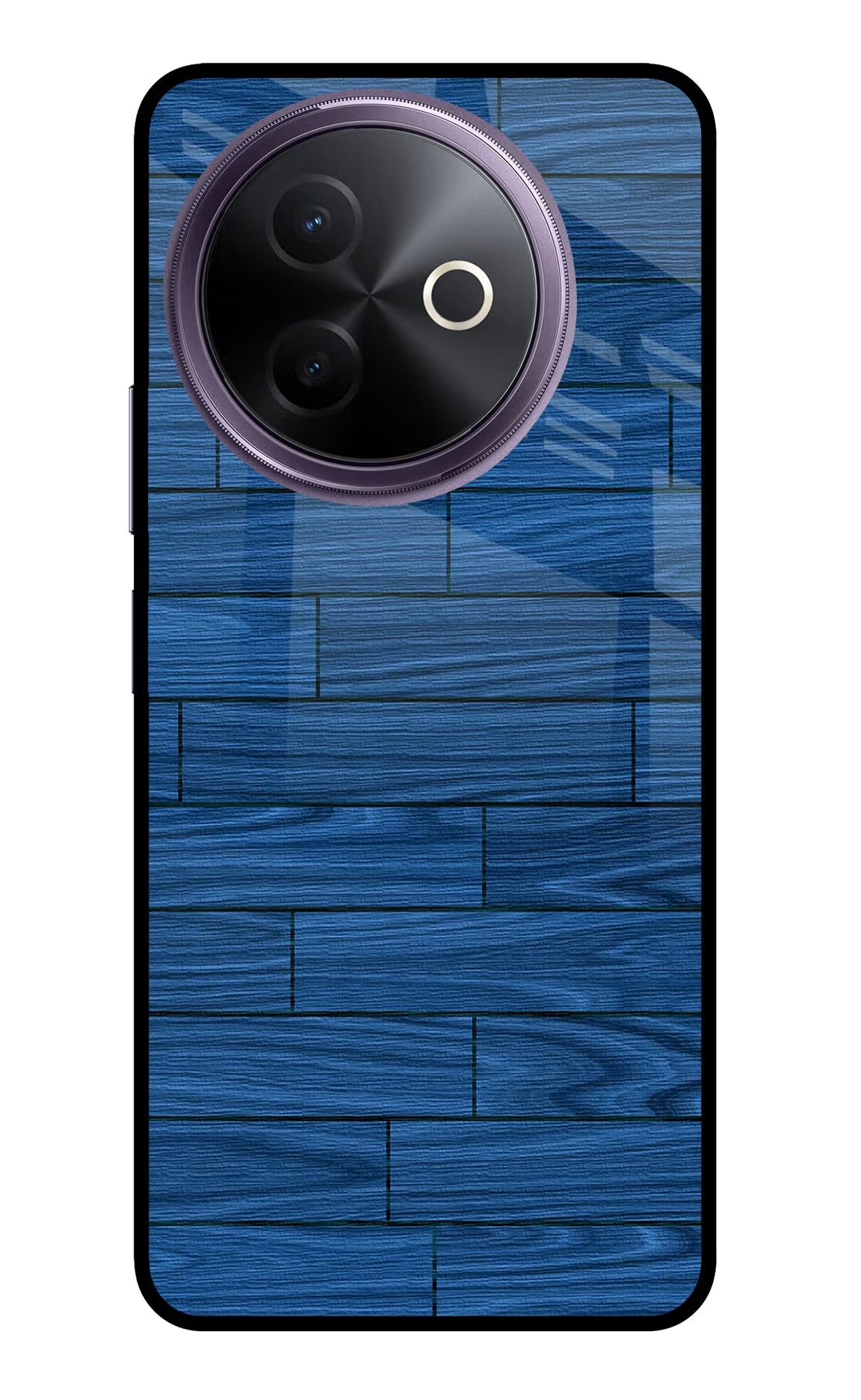 Wooden Texture Vivo Y39 5G Glass Case