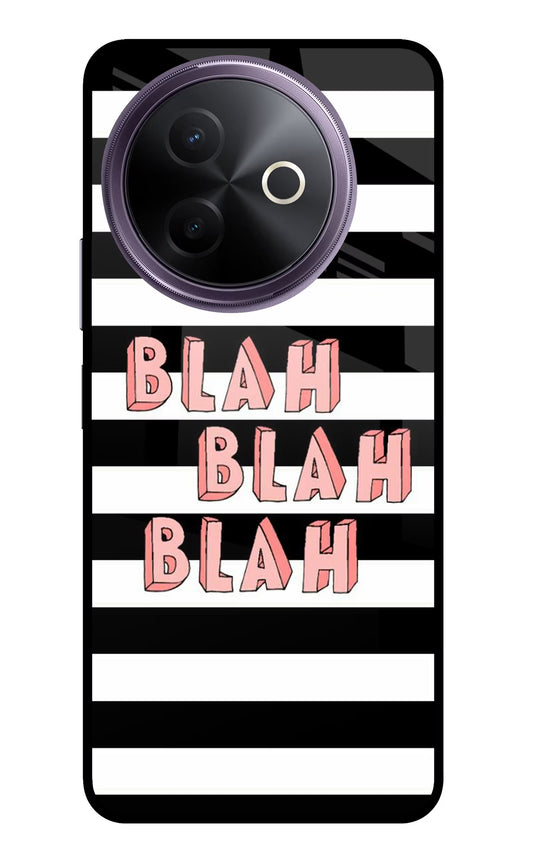 Blah Blah Blah Vivo Y39 5G Glass Case