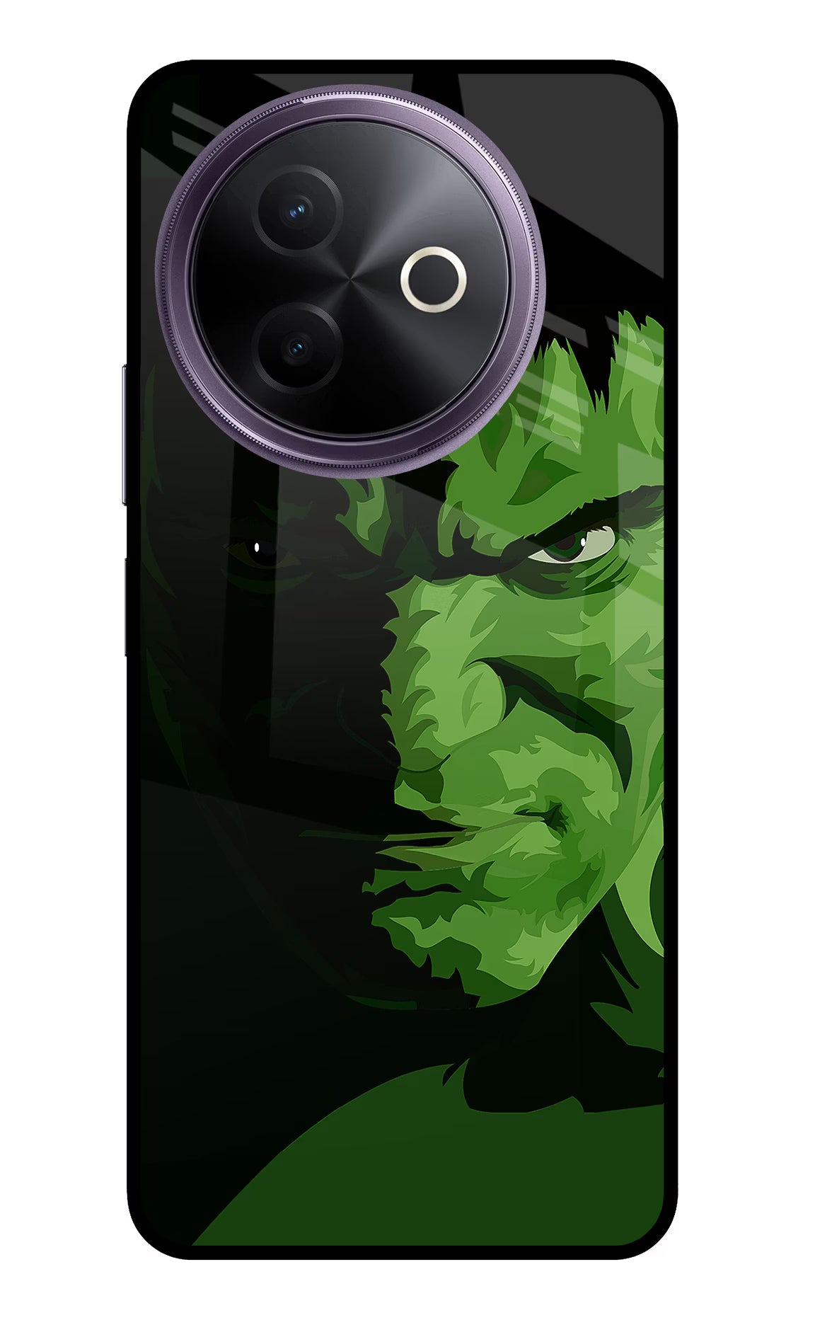 HULK Vivo Y39 5G Glass Case Back Cover by Casekaro