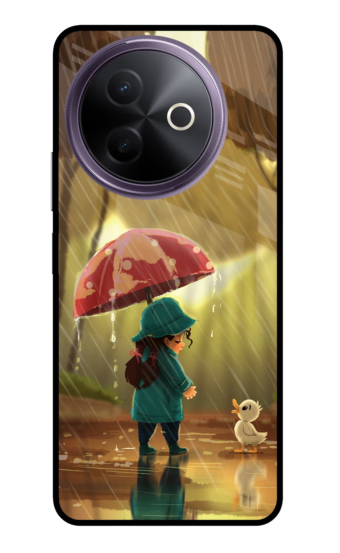 Rainy Day Vivo Y39 5G Glass Case