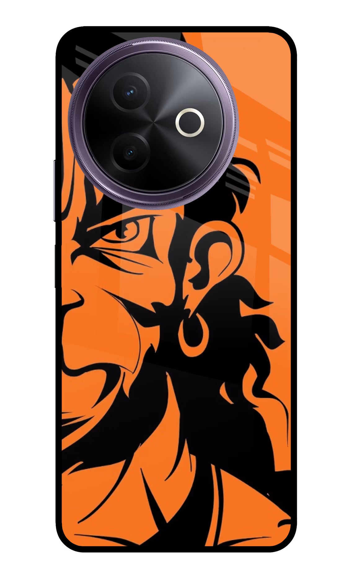 Hanuman Vivo Y39 5G Glass Case Back Cover by Casekaro