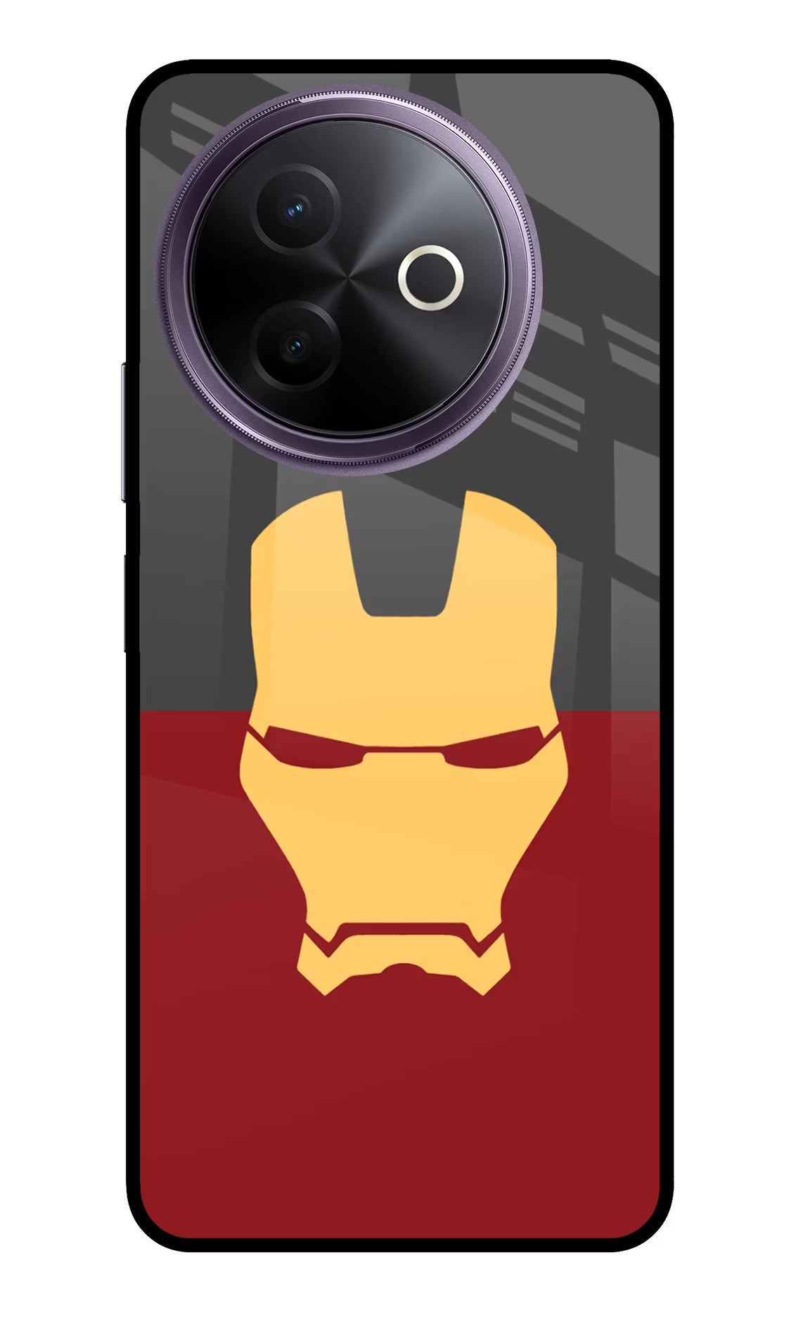 Ironman Vivo Y39 5G Glass Case Back Cover by Casekaro