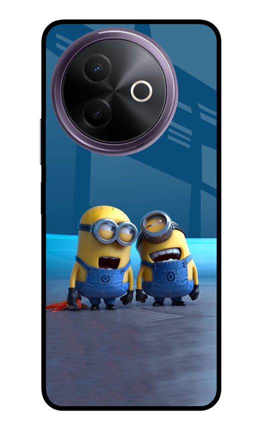 Minion Laughing Vivo Y39 5G Glass Case