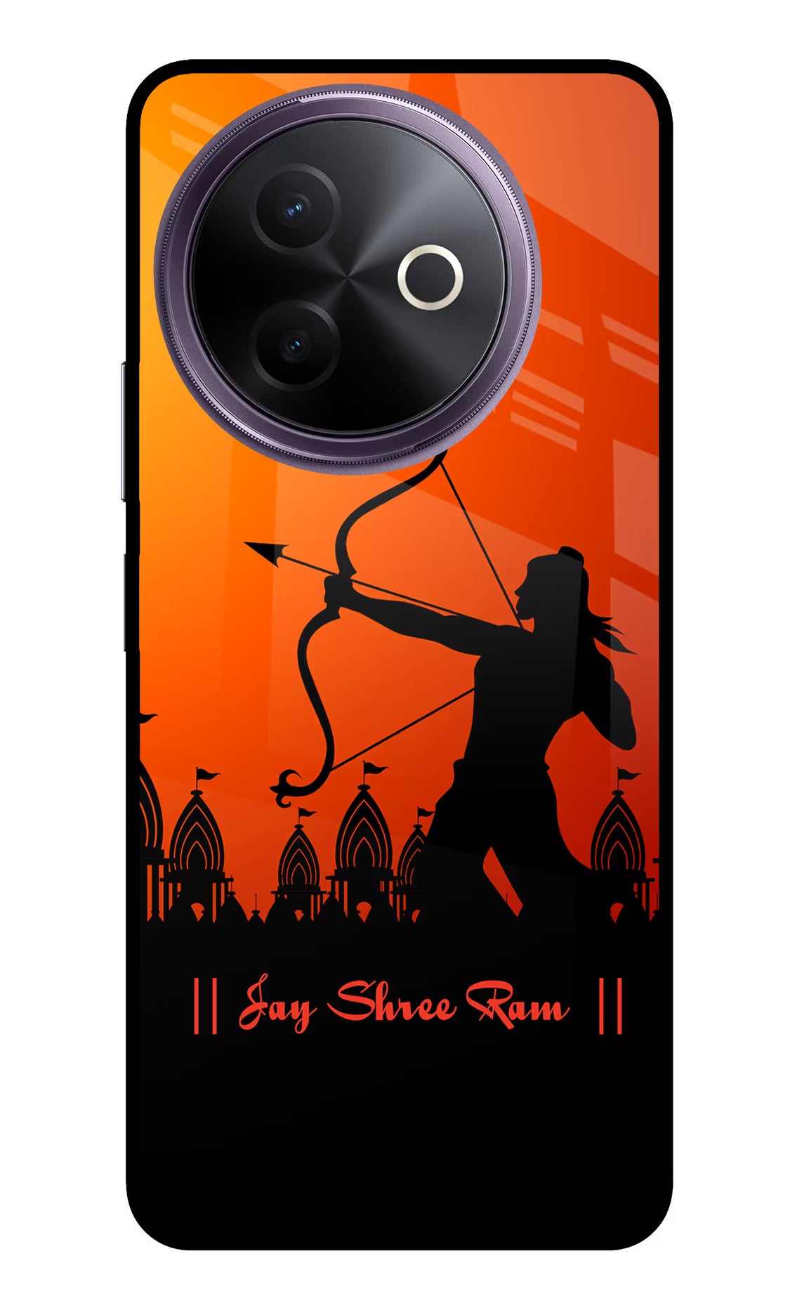 Lord Ram - 4 Vivo Y39 5G Glass Case