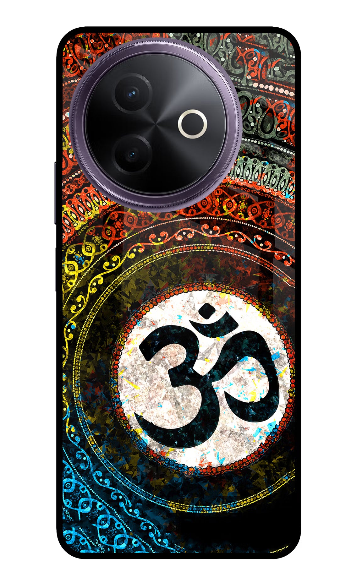 Om Cultural Vivo Y39 5G Glass Case