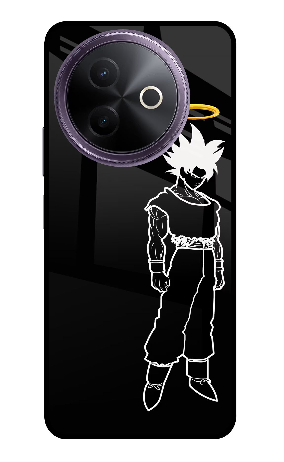 DBS Character Vivo Y39 5G Glass Case Back Cover by Casekaro
