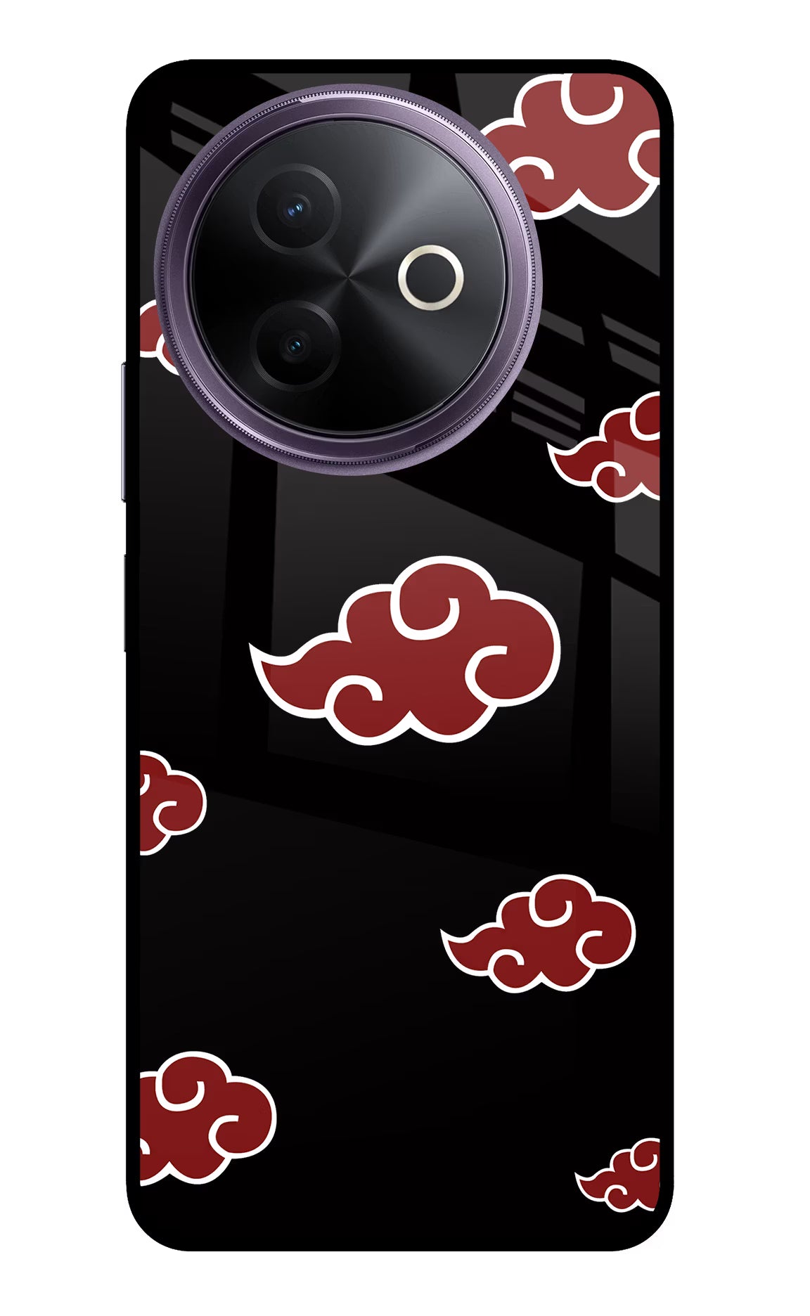 Akatsuki Vivo Y39 5G Glass Case Back Cover by Casekaro