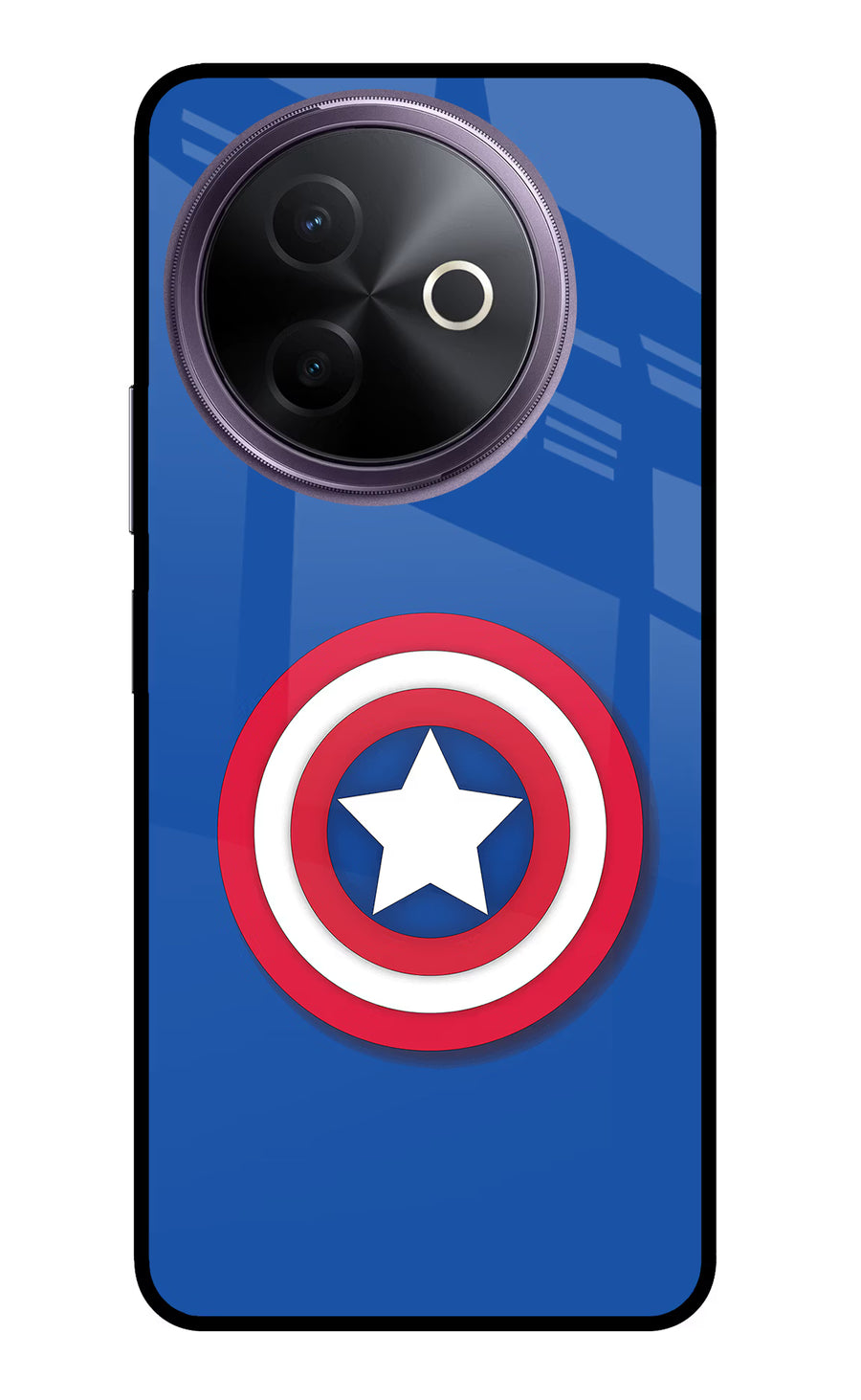 Shield Vivo Y39 5G Back Cover, Glass case