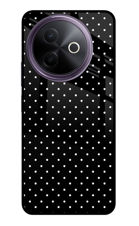 White Dots Vivo Y39 5G Glass Case