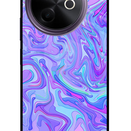 Glitter Vivo Y39 5G Glass Case Back Cover by Casekaro