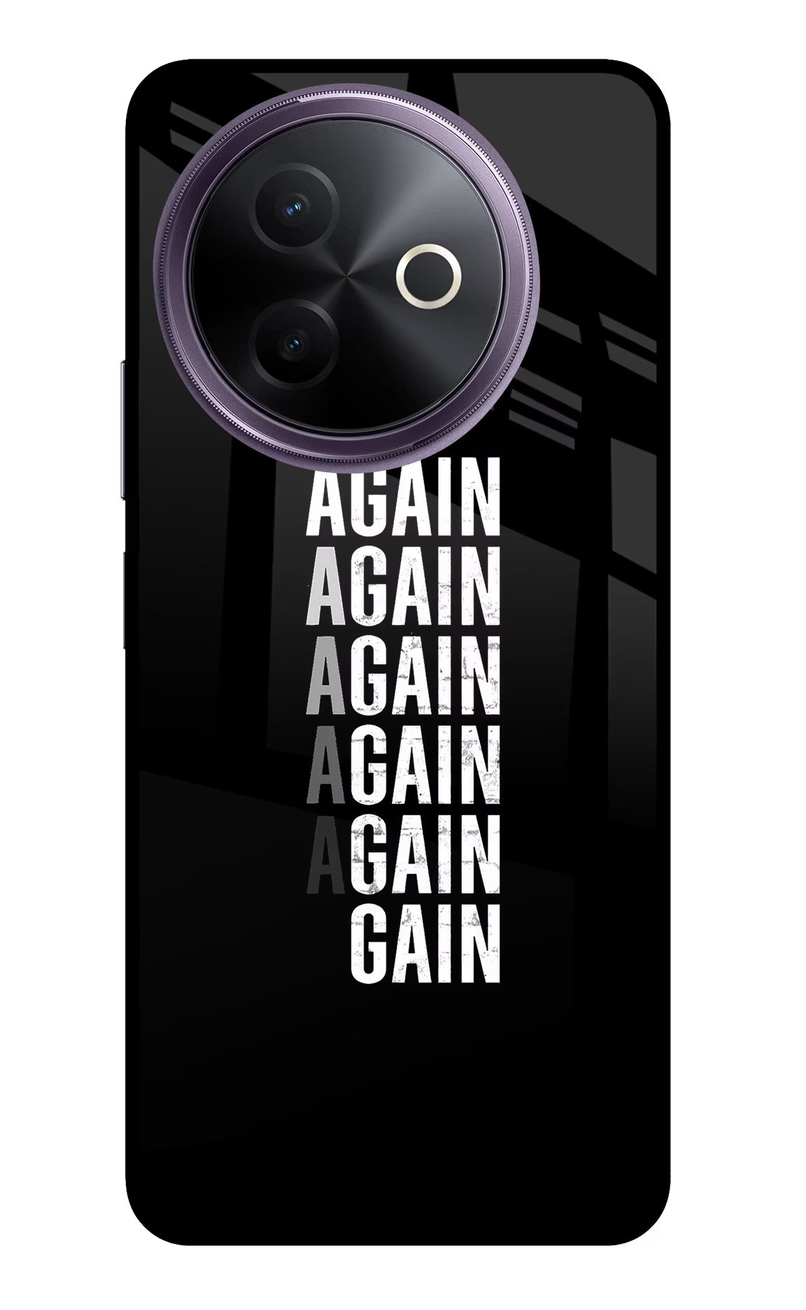 Again Again Gain Vivo Y39 5G Glass Case
