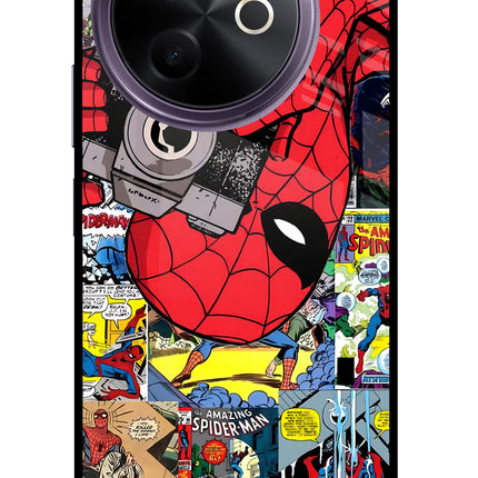 Spider Man Vivo Y39 5G Glass Case