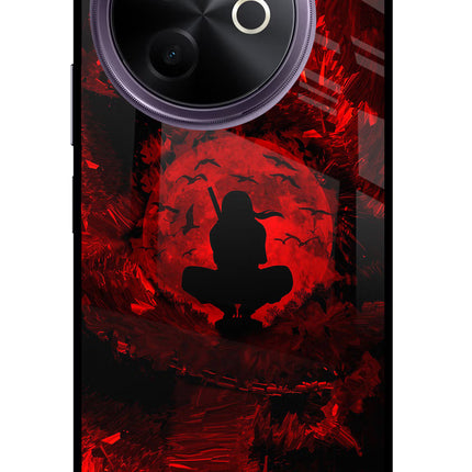 Itachi Uchiha Vivo Y39 5G Glass Case Back Cover by Casekaro