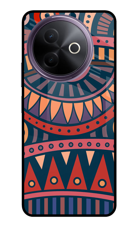 African Culture Design Vivo Y39 5G Glass Case