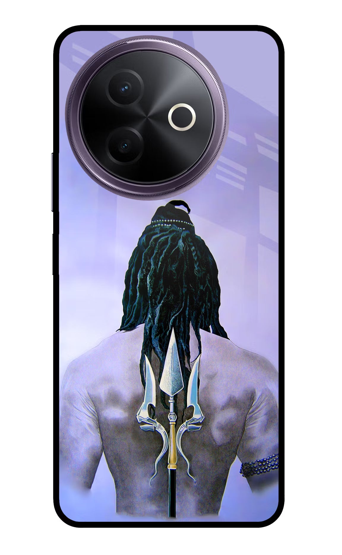 Shiva Vivo Y39 5G Glass Case Back Cover by Casekaro