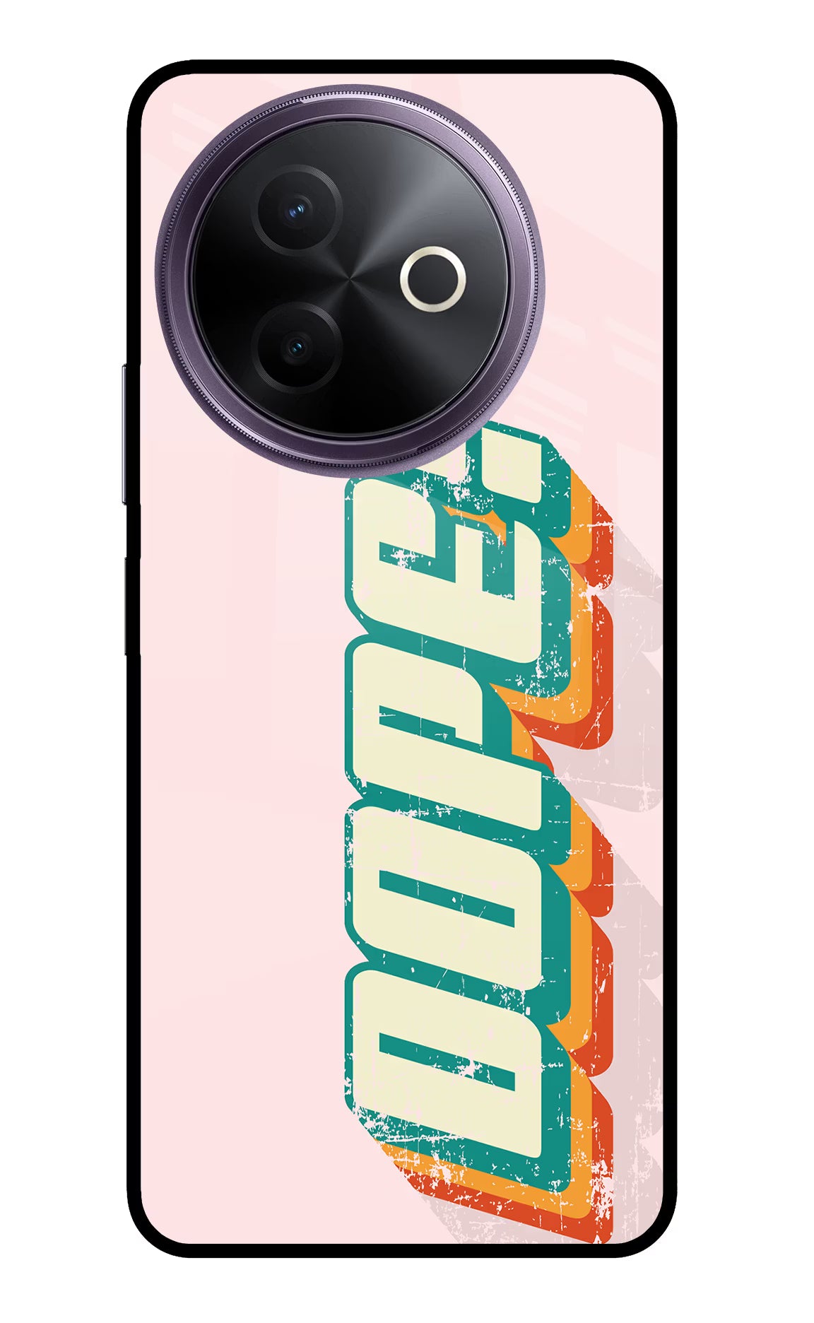 Dope Vivo Y39 5G Glass Case Back Cover by Casekaro