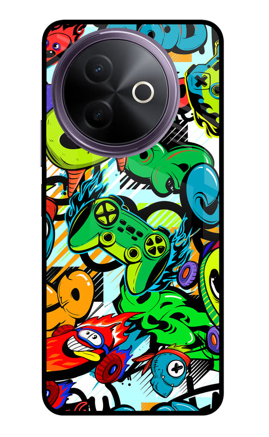 Game Doodle Vivo Y39 5G Glass Case