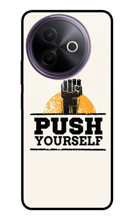 Push Yourself Vivo Y39 5G Glass Case