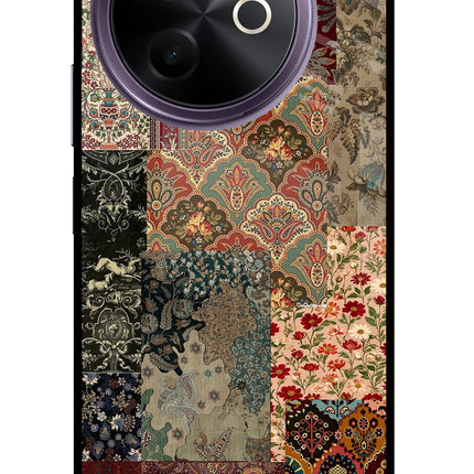 Desi Print Vivo Y39 5G Glass Case Back Cover by Casekaro