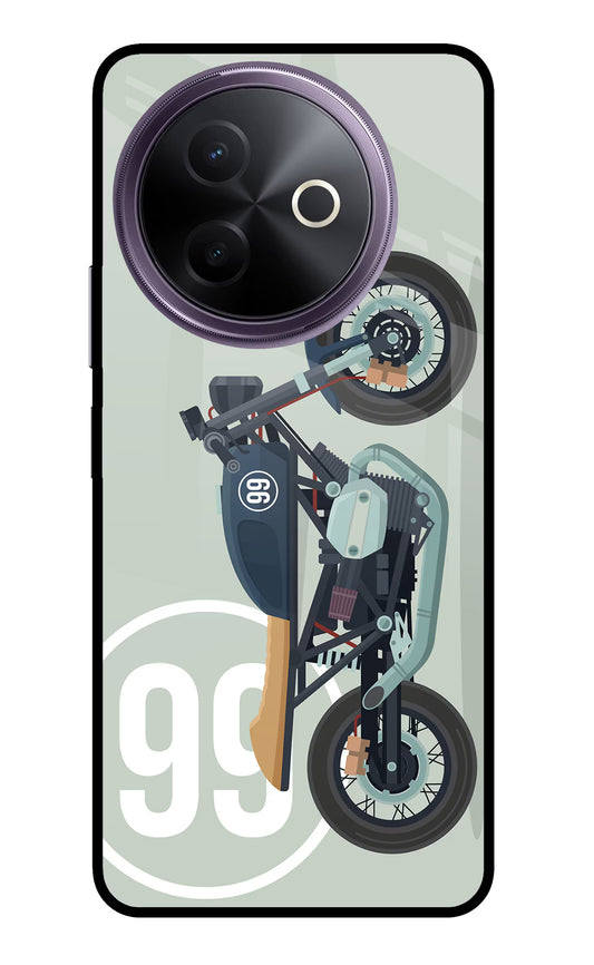 Classic Cafe Racer 99 Vivo Y39 5G Glass Case