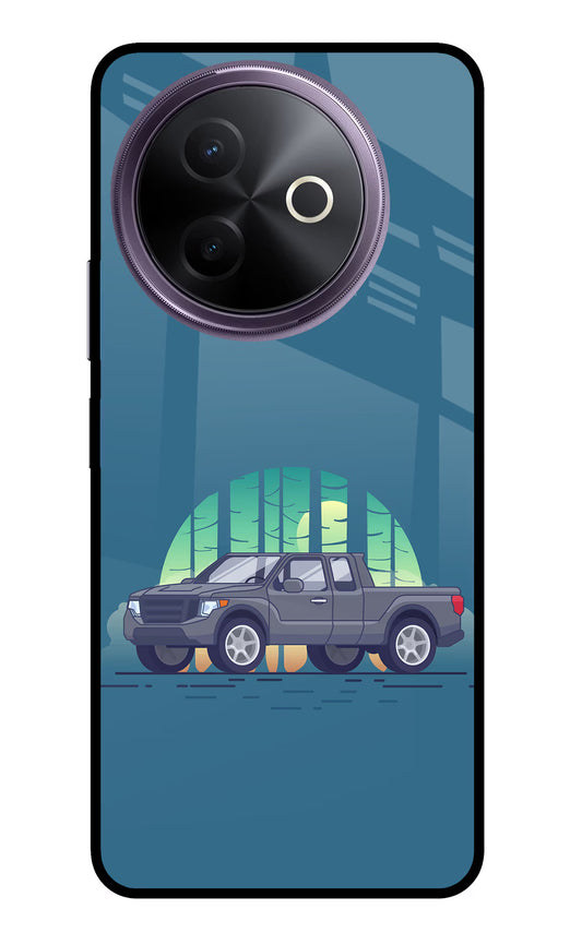 Retro Garage Vibe Vivo Y39 5G Glass Case