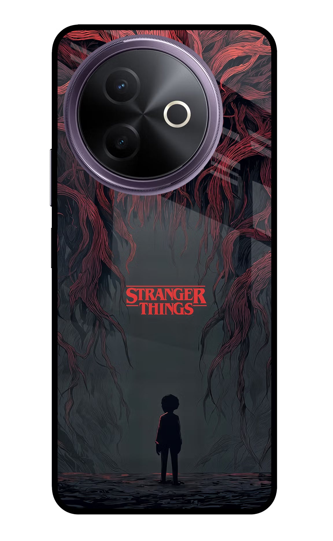 Ordinary Things Dark Side Vivo Y39 5G Glass Case Back Cover by Casekaro