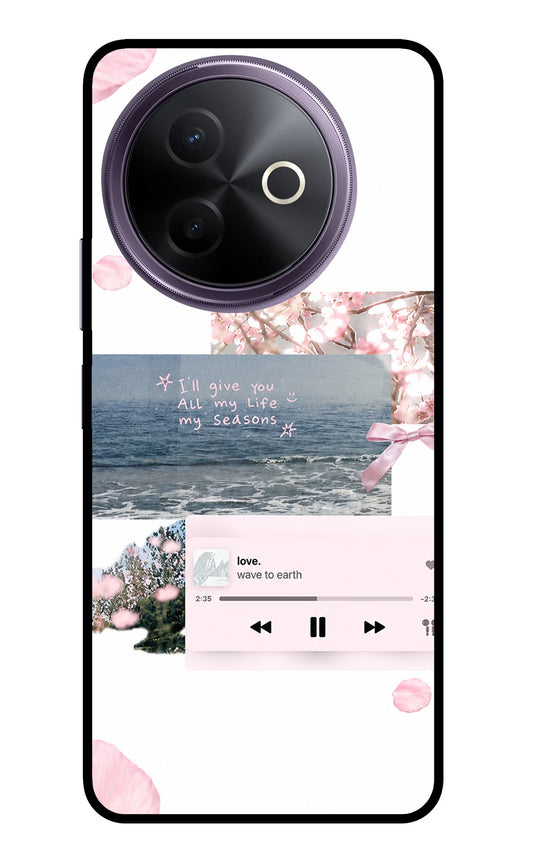 Wave to earth Vivo Y39 5G Glass Case