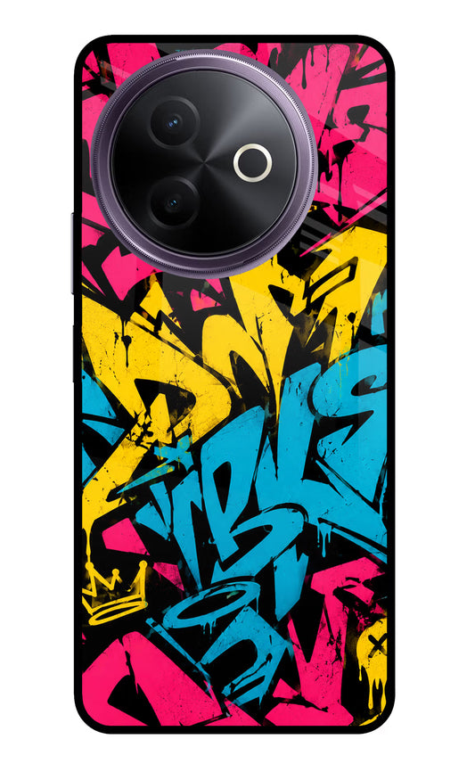 Graffiti Vibe Vivo Y39 5G Glass Case