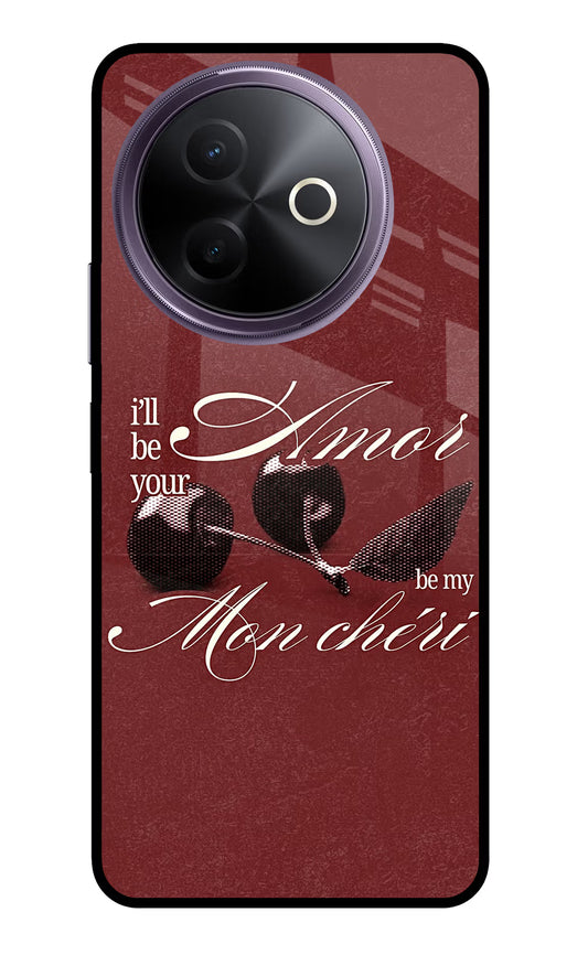 Velvet Cherry Vivo Y39 5G Glass Case