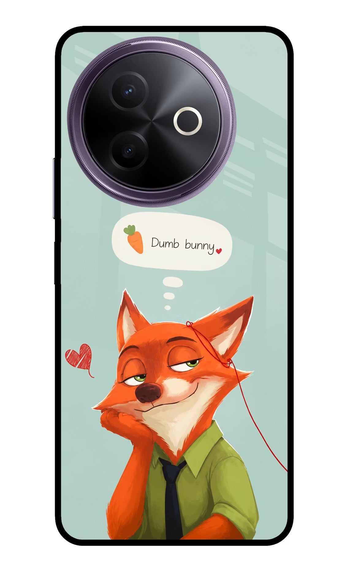Nick Charm Vivo Y39 5G Glass Case