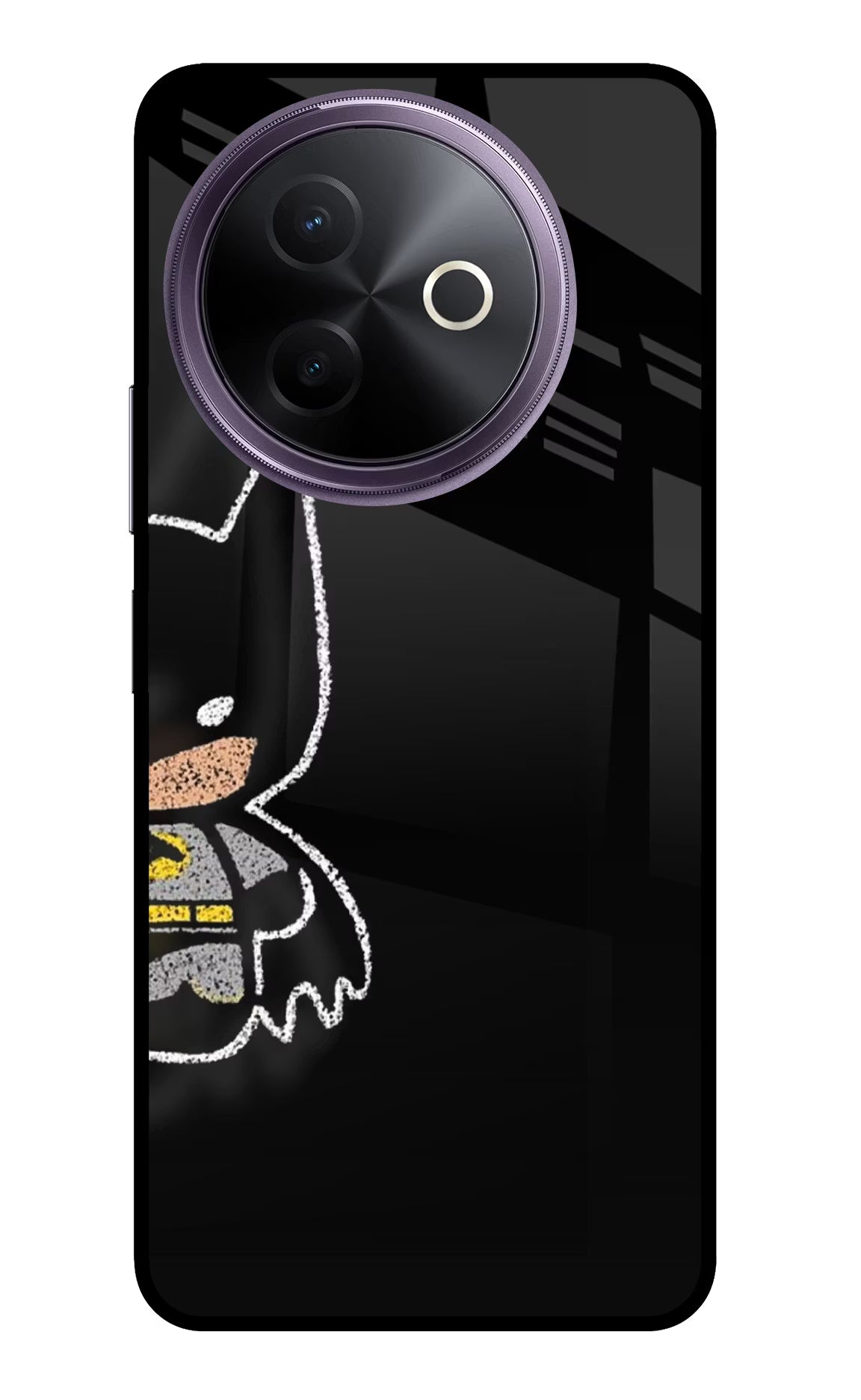 Bat Kitty Vivo Y39 5G Glass Case