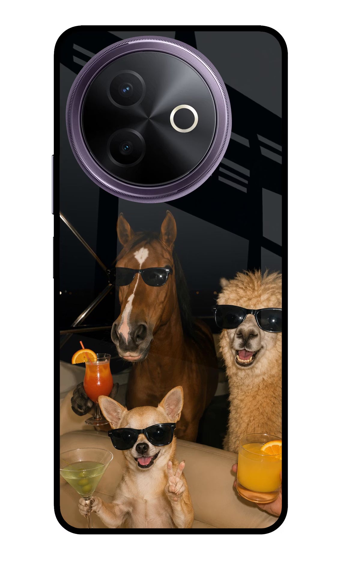 Party Squad Vivo Y39 5G Glass Case